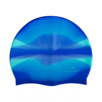 Шапочка для плавания 25DEGREES Helion Navy/green 25D21013A, силикон