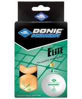 Мяч н/т Donic-Schildkröt 1* Elite, оранжевый (6 шт.), коробка