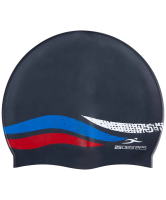 Шапочка для плавания 25DEGREES Russia JR Black 25D21005J, силикон, подростковый