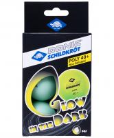 Мяч н/т Donic-Schildkröt Glow in the dark (6 шт.)
