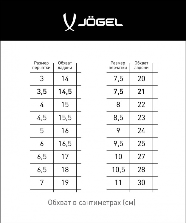 Перчатки вратарские Jögel ONE Wizard AL3 Flat, голубой