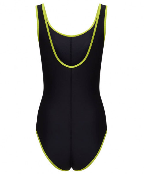 Купальник для плавания 25DEGREES Edge Black/Lime, полиамид