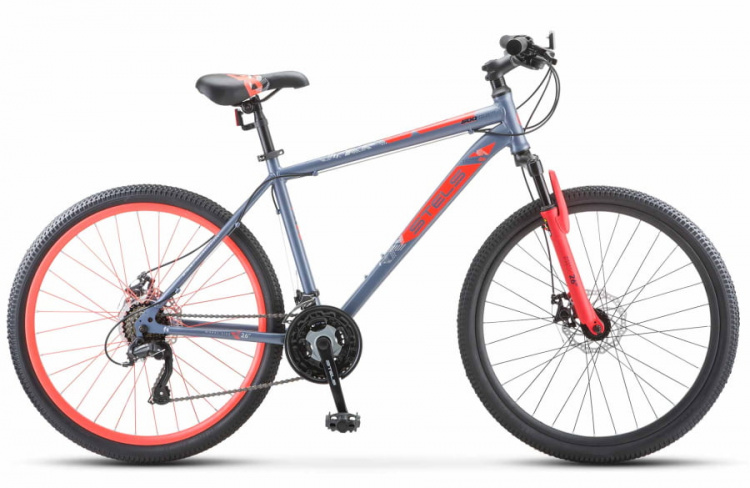 Велосипед Stels Navigator 500 MD (серый/красный, 16")